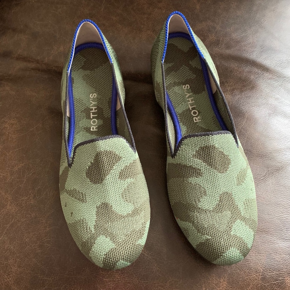 Rothy's - The Loafer - Olive Camp